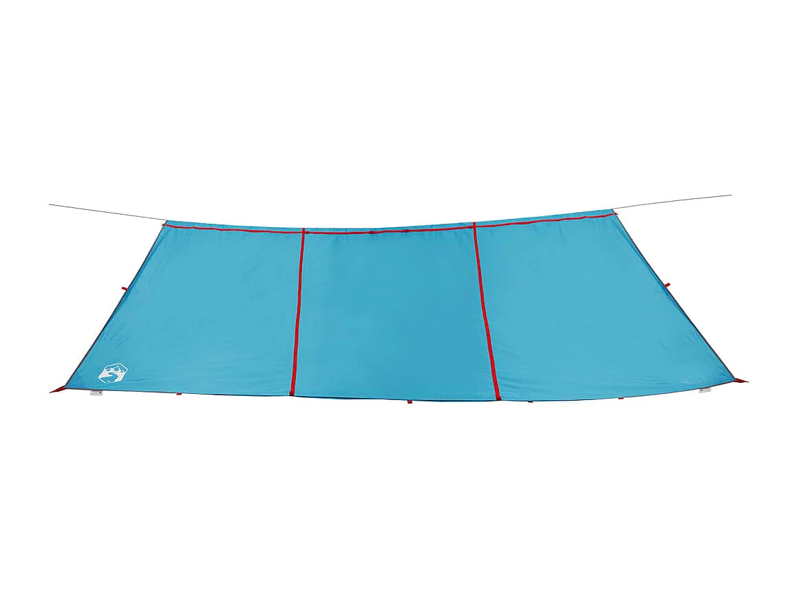 Lona de campismo 420x440 cm impermeável azul PT780248