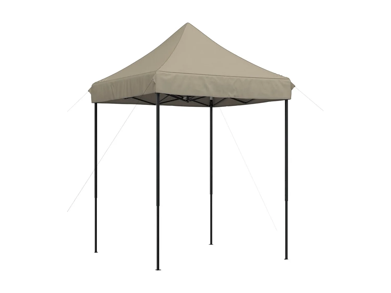 Tienda de fiesta plegable Pop-Up taupe 200x200x306 cm ES406503