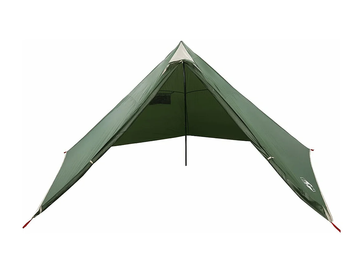 Tenda familiar tipi para 7 pessoas impermeável verde PT178415