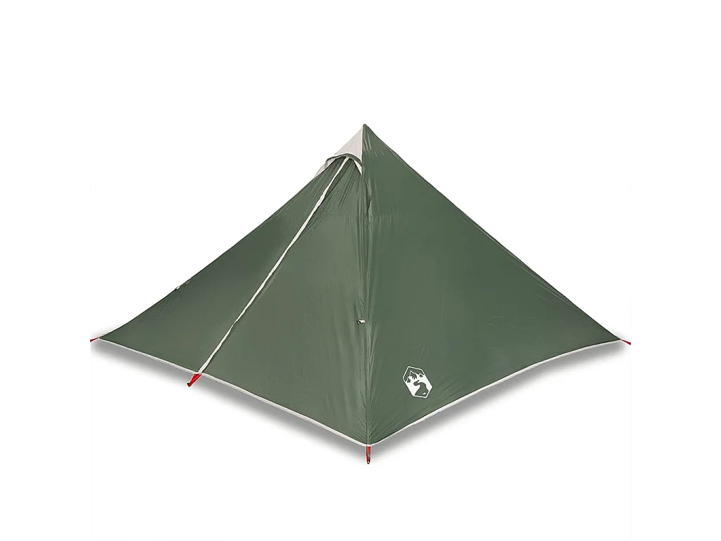 Tenda familiar tipi para 7 pessoas impermeável verde PT178415