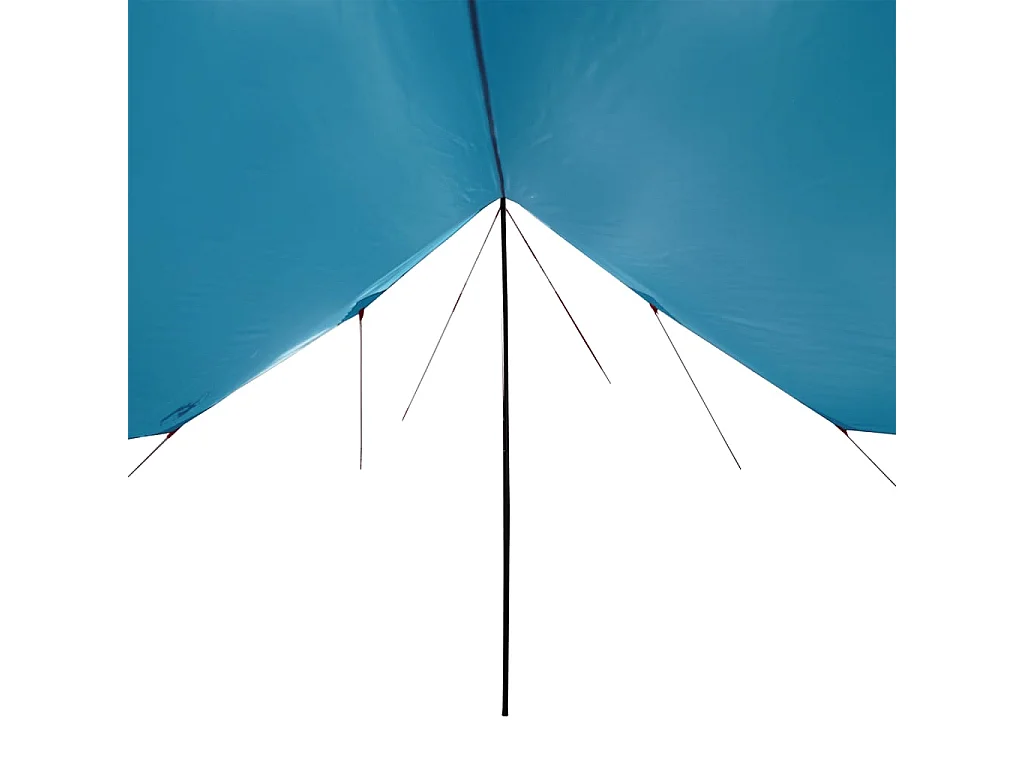 Lona de campismo 460x305x210 cm impermeável azul PT498258