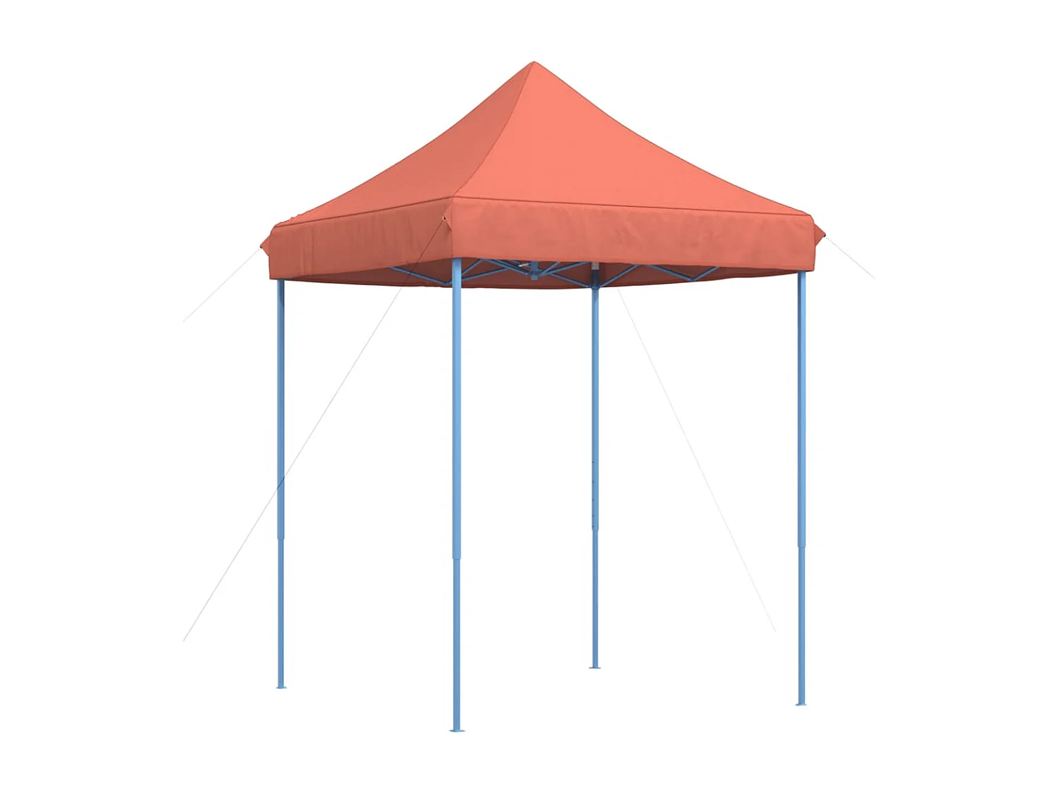 Tonnelle -Tente réception pliable escamotable terre cuite 200x200x306 cm FR330663