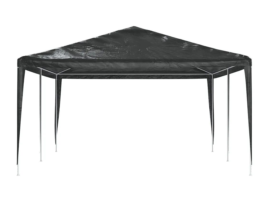 Carpa profesional para fiestas gris antracita 90 g/m² 4x6 m ES113386