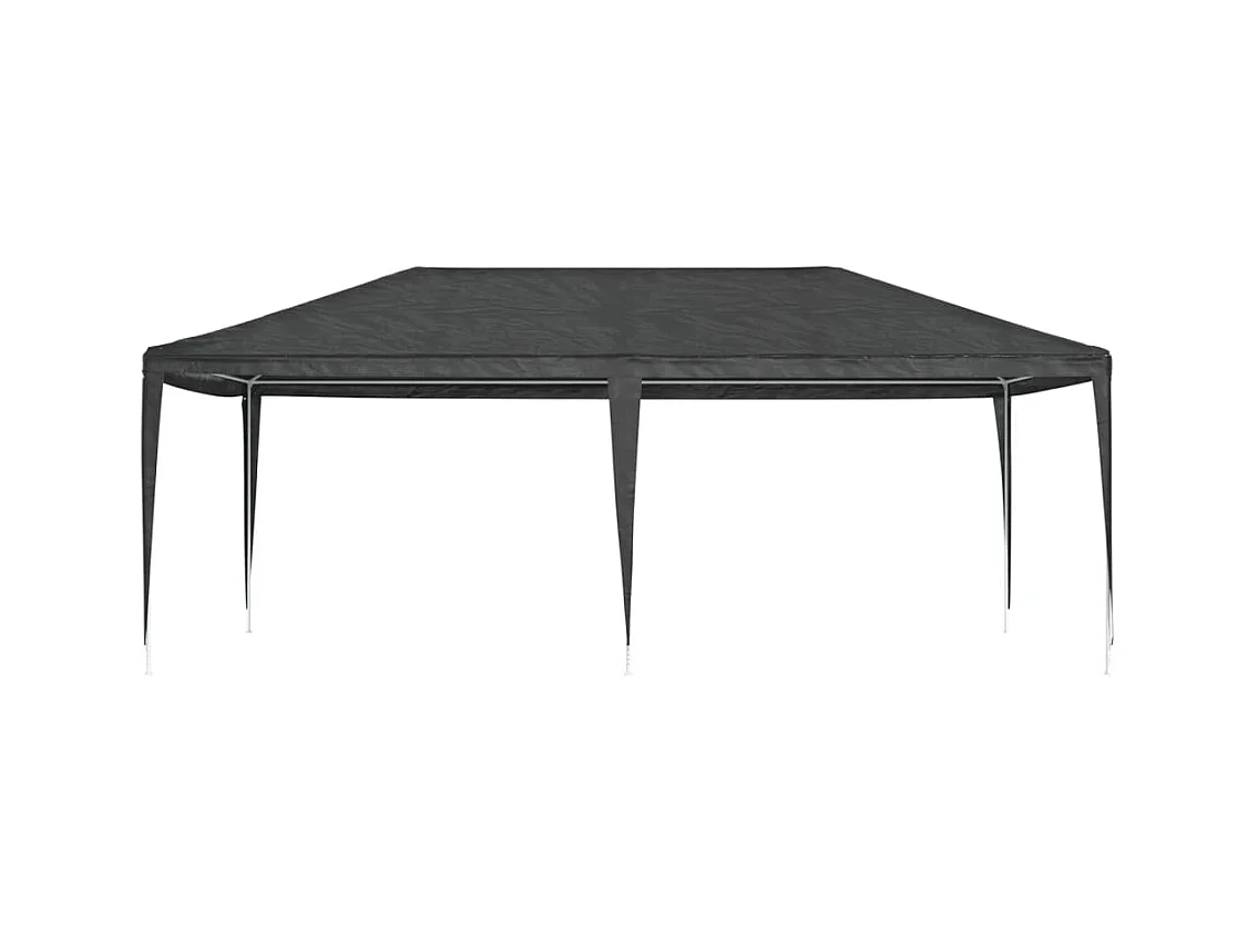 Tonnelle -Tente de réception professionnelle 4x6 m Anthracite 90 g/m² FR954355