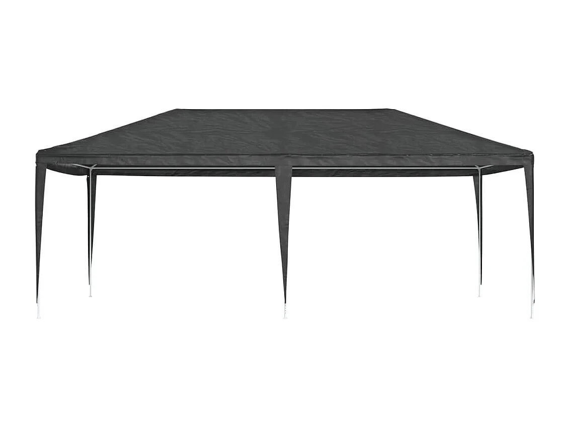 Partytent professioneel 90 g/m² 4x6 m antraciet BE705993