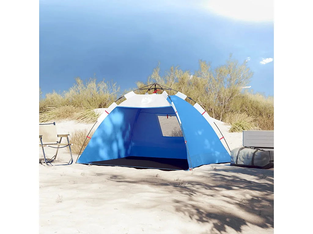 Tonnelle -Tente de plage 2 personnes libération rapide imperméable FR694723