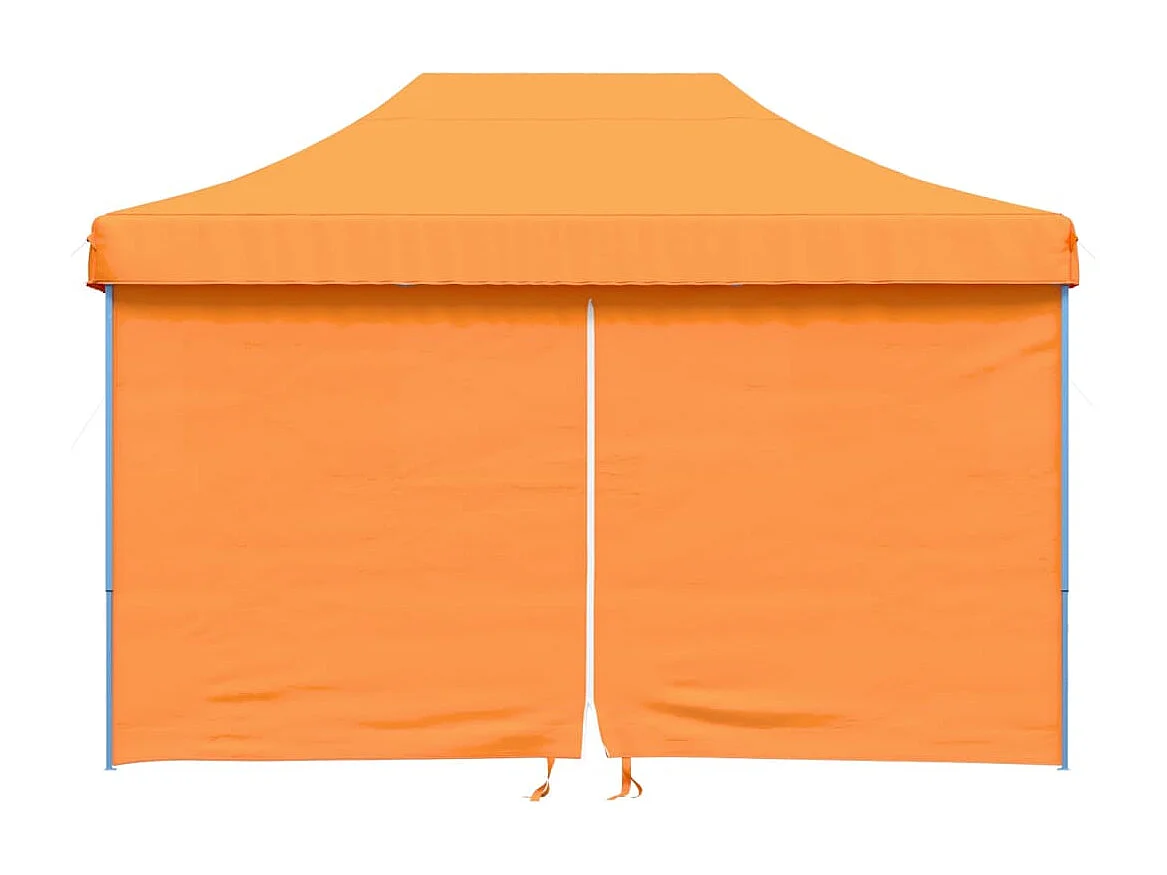 Tonnelle -Tente de réception pliable escamotable avec 4 parois latérales FR324064