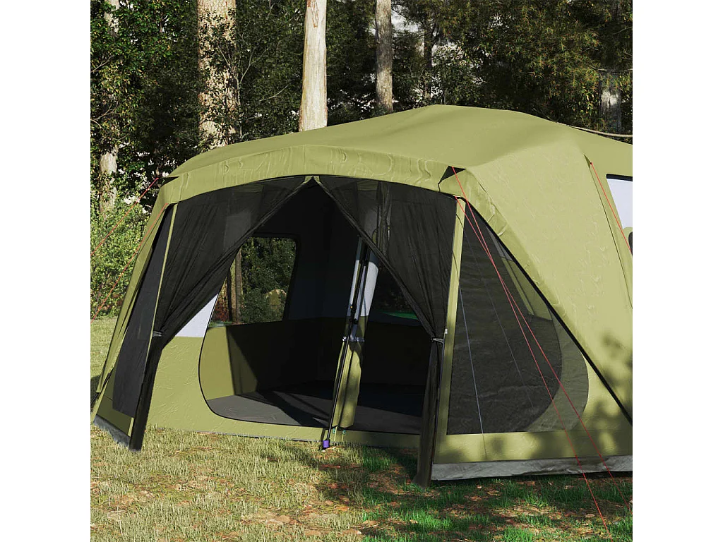 Tonnelle -Tente familiale 10 personnes vert libération rapide imperméable FR322732