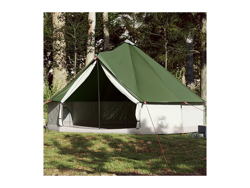 Tonnelle -Tente familiale tipi 12 personnes vert imperméable FR171820