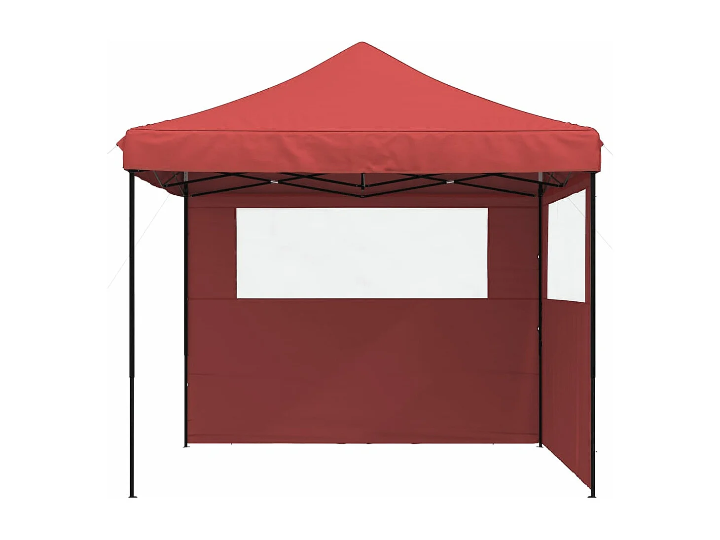 Tonnelle -Tente de réception pliable escamotable avec 2 parois latérales FR292138