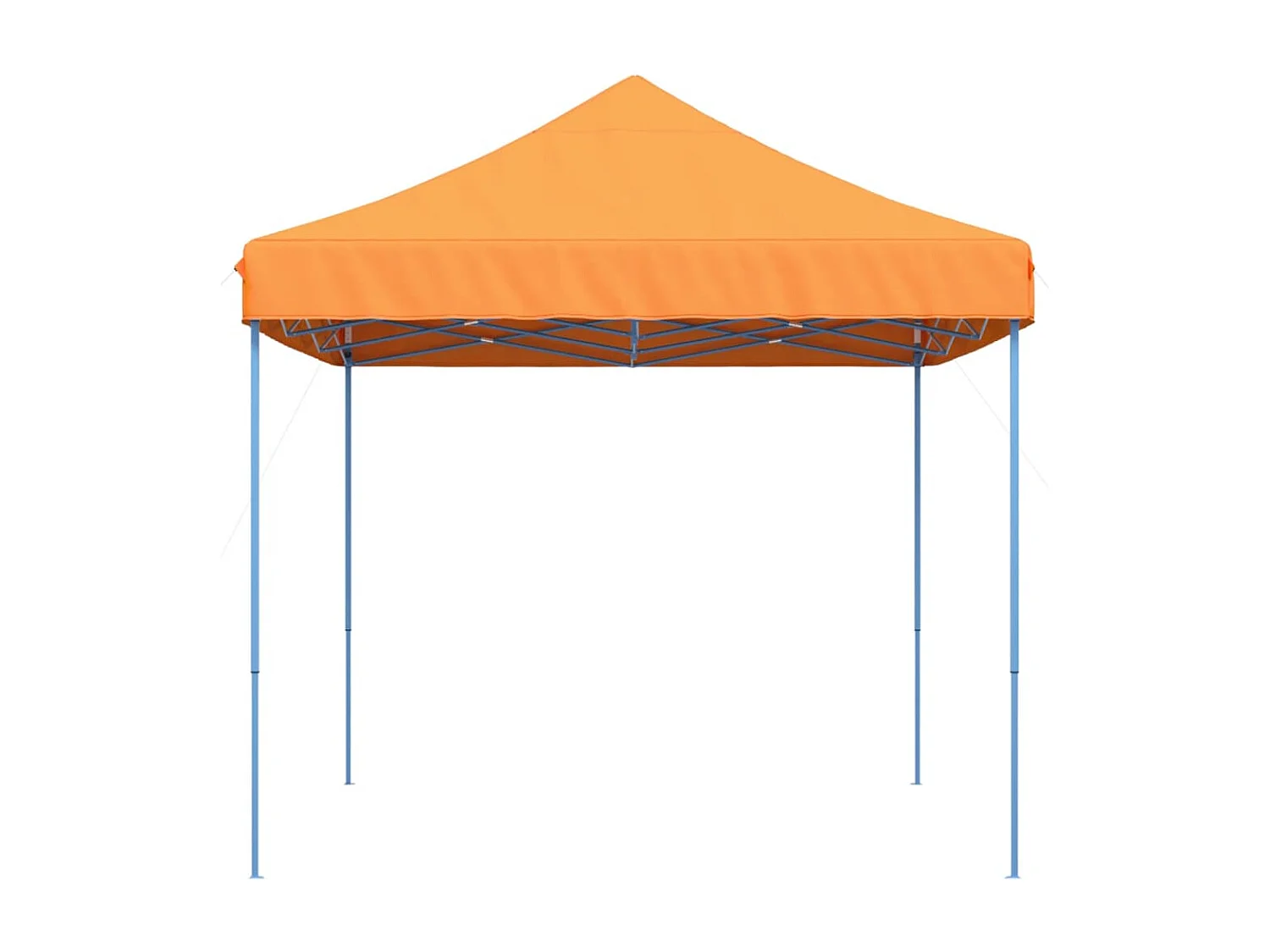 Tonnelle -Tente de réception pliable escamotable orange 410x279x315 cm FR698657