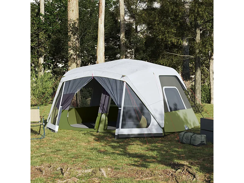 Tonnelle -Tente familiale avec LED 10 personnes libération rapide FR282815