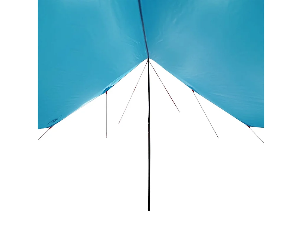 Lona de campismo 460x305x210 cm impermeável azul PT924976