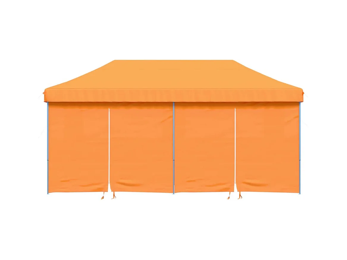 Tonnelle -Tente de réception pliable escamotable avec 4 parois latérales FR711570