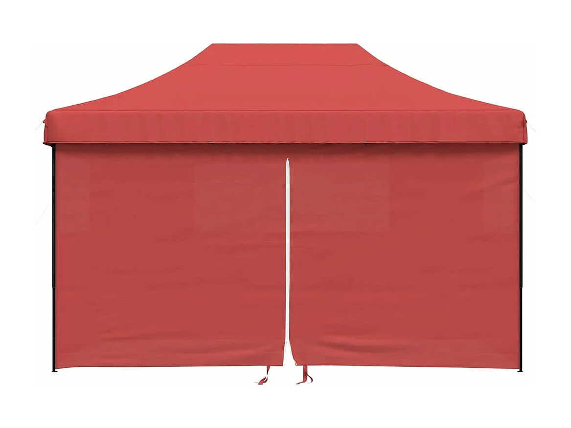 Tonnelle -Tente de réception pliable escamotable avec 4 parois latérales FR388653