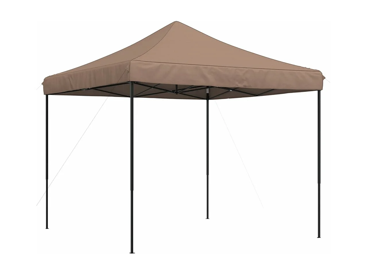 Tienda de fiesta plegable Pop-Up marrón 292x292x315 cm ES880666