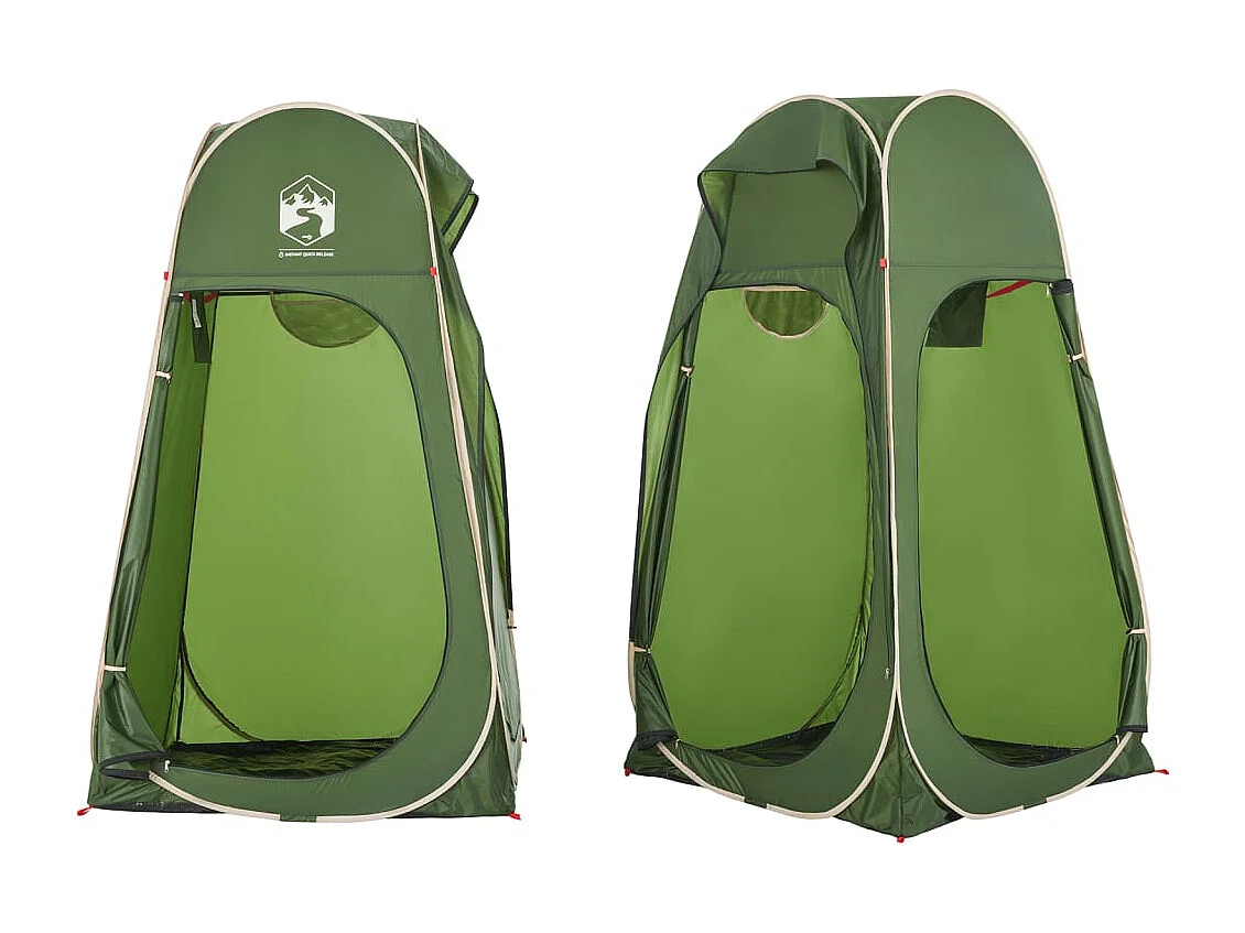 Tenda de privacidade pop-up impermeável verde PT710096