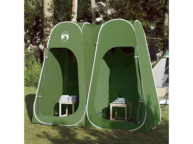 Tonnelle -Tente d'intimité vert escamotable imperméable FR409453