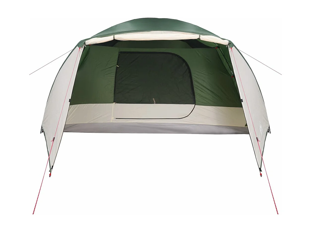 Tenda familiar c/ avançado para 6 pessoas impermeável verde PT785765