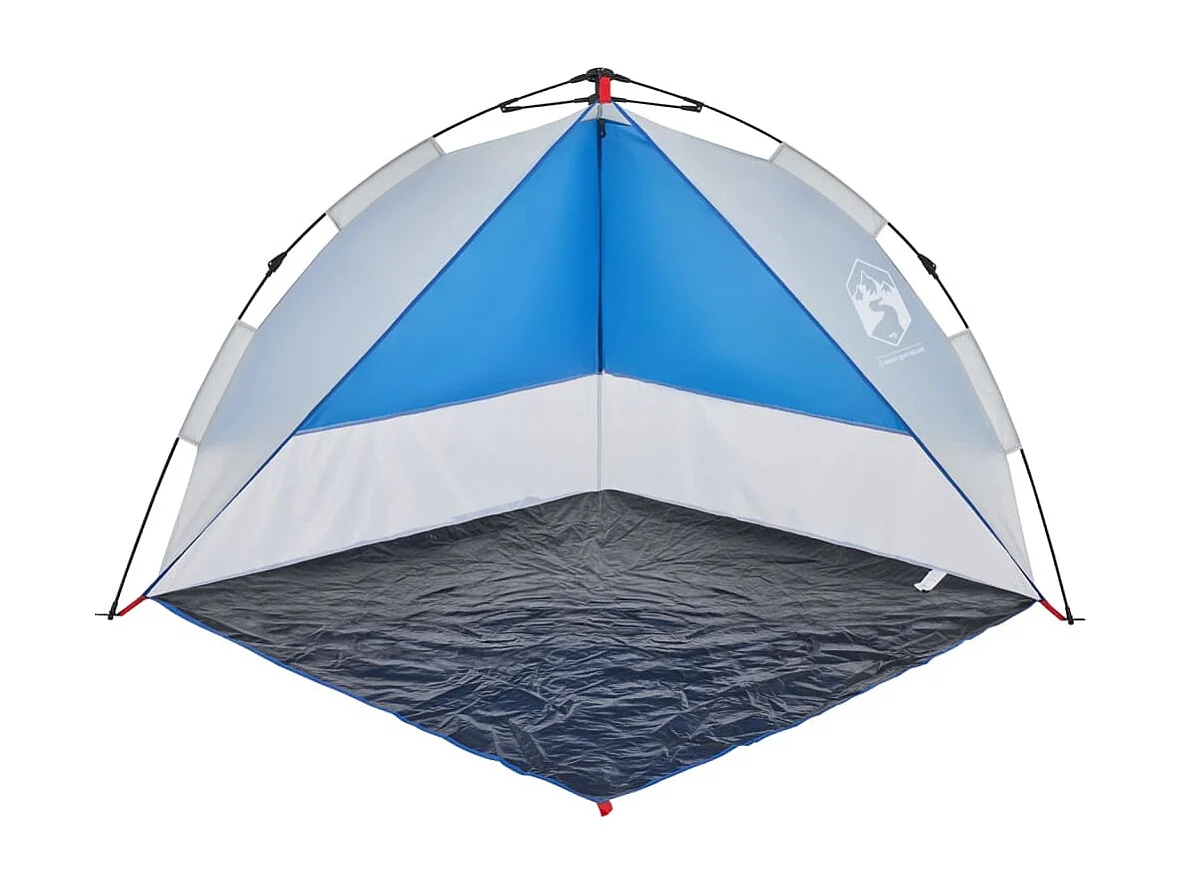 Tonnelle -Tente de plage bleu azuré libération rapide imperméable FR909617