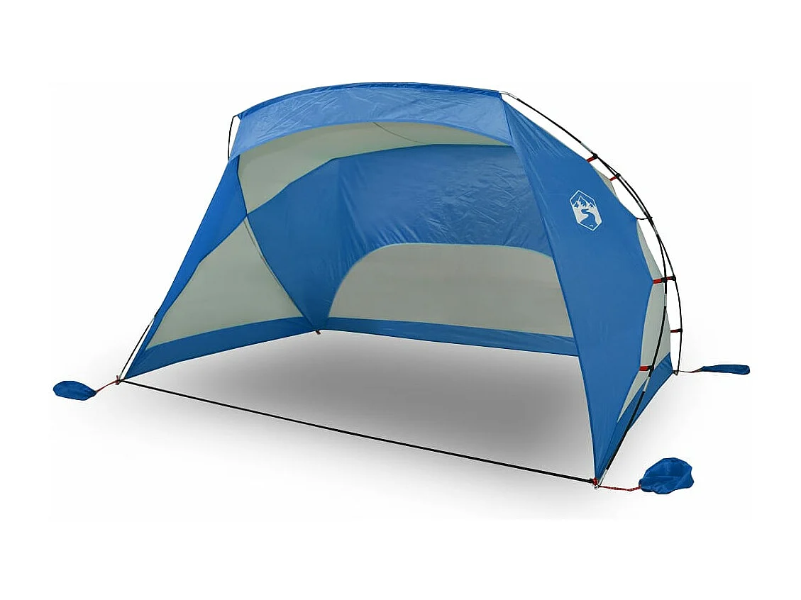 Strandtent 274x178x170/148 cm 185T polyester azuurblauw BE918381