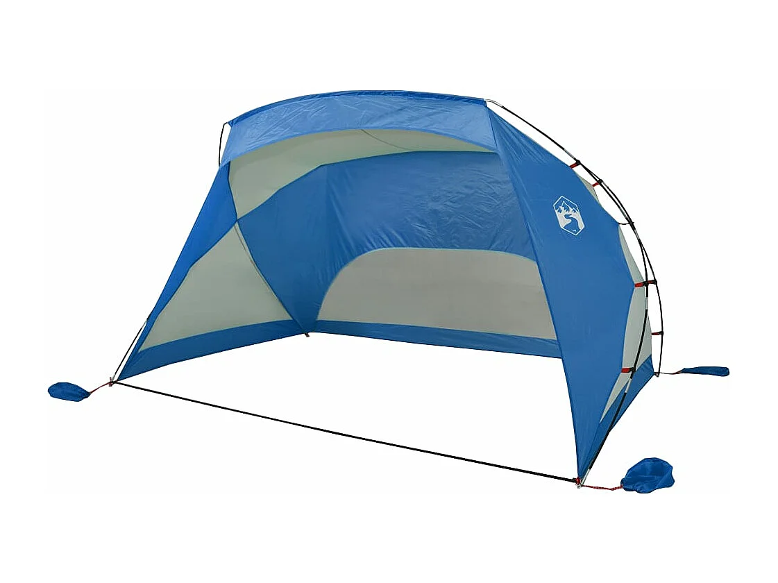 Strandtent 274x178x170/148 cm 185T polyester azuurblauw BE918381