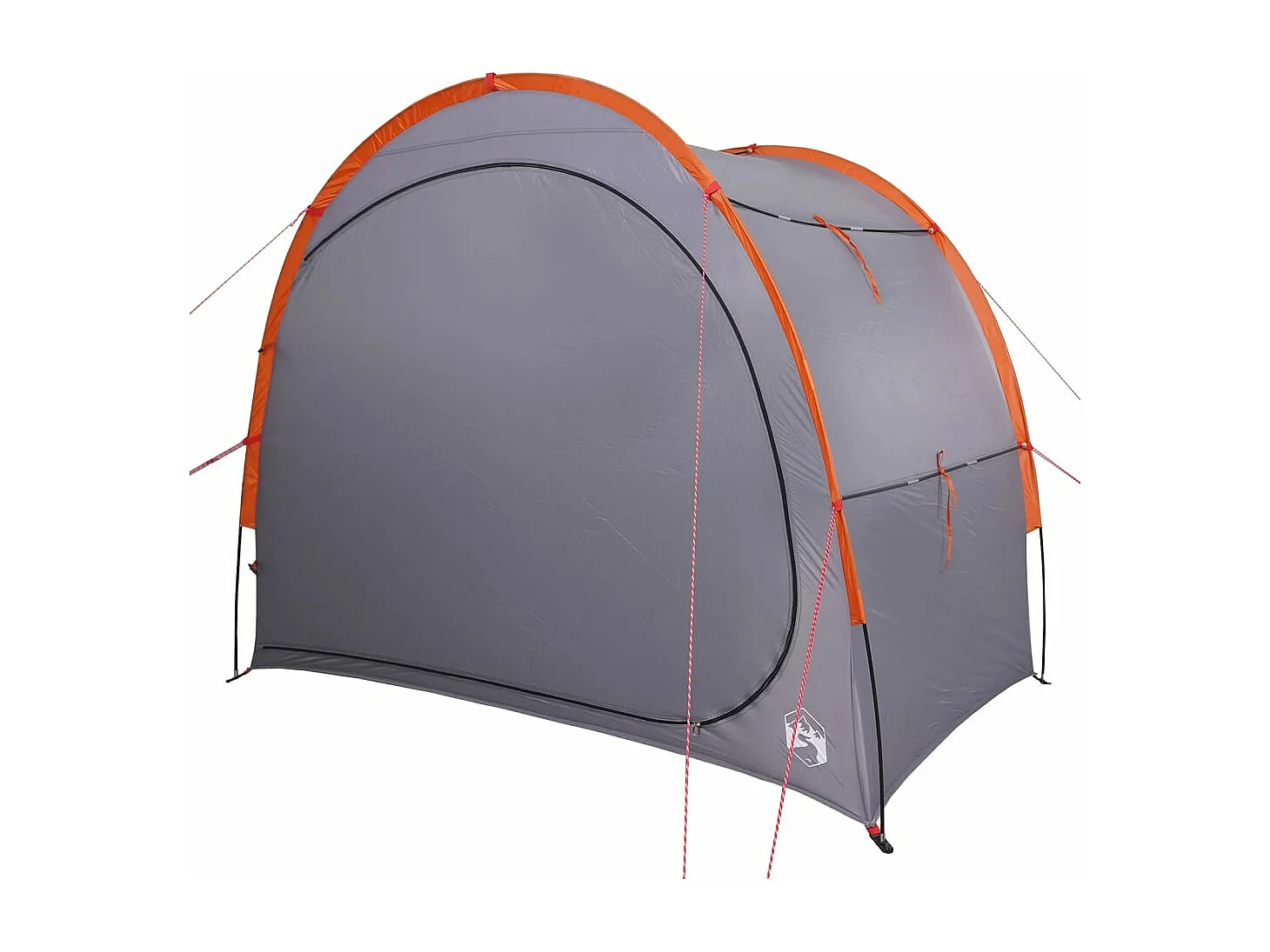 Tenda de arrumação impermeável cinzento e laranja PT554378