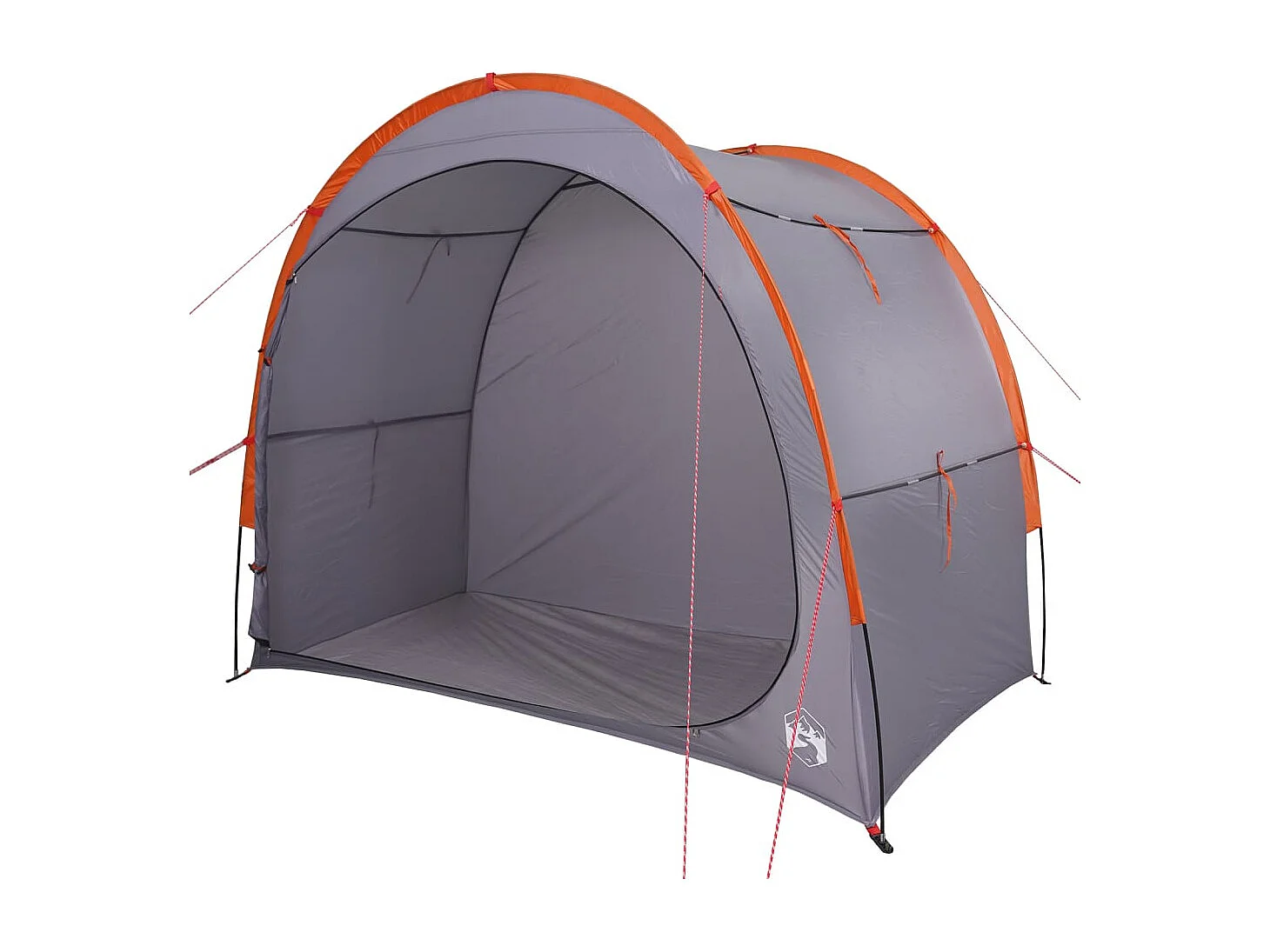 Tenda de arrumação impermeável cinzento e laranja PT554378