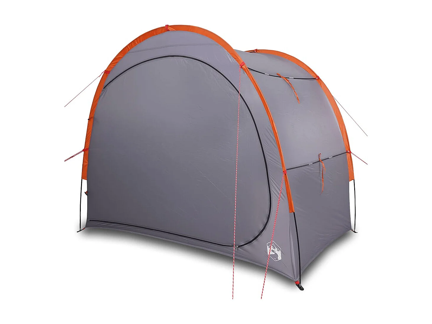 Tonnelle -Tente de rangement gris et orange imperméable FR483050