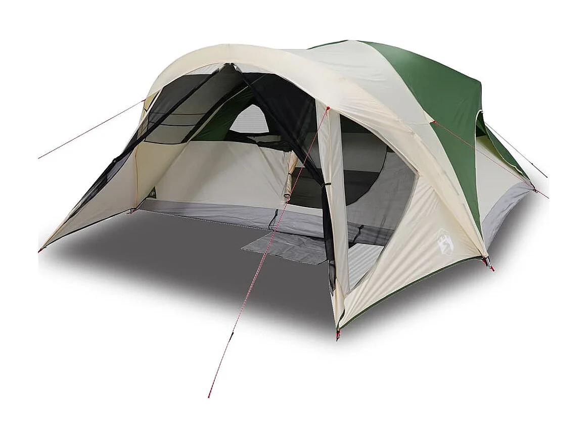 Tonnelle -Tente de cabine familiale 6 personnes vert imperméable FR445892