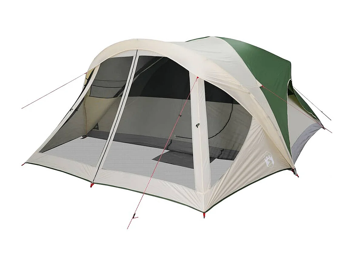 Tonnelle -Tente de cabine familiale 6 personnes vert imperméable FR445892