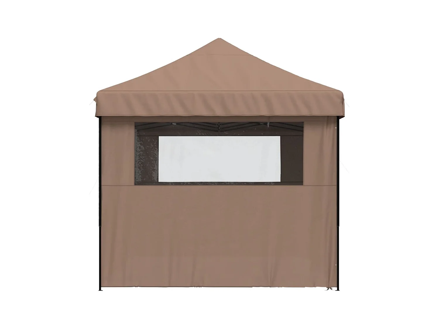 Tonnelle -Tente de réception pliable escamotable avec 4 parois latérales FR385457