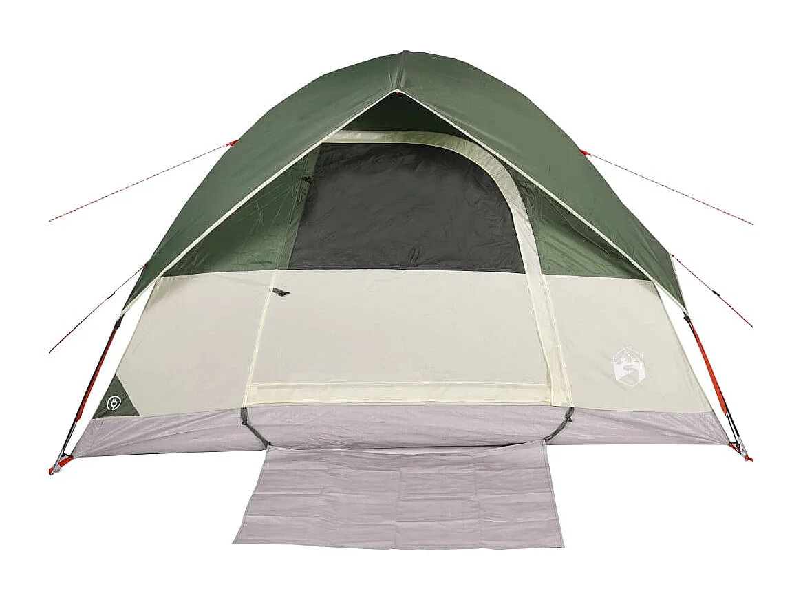 Tonnelle -Tente familiale à dôme 6 personnes vert imperméable FR538418