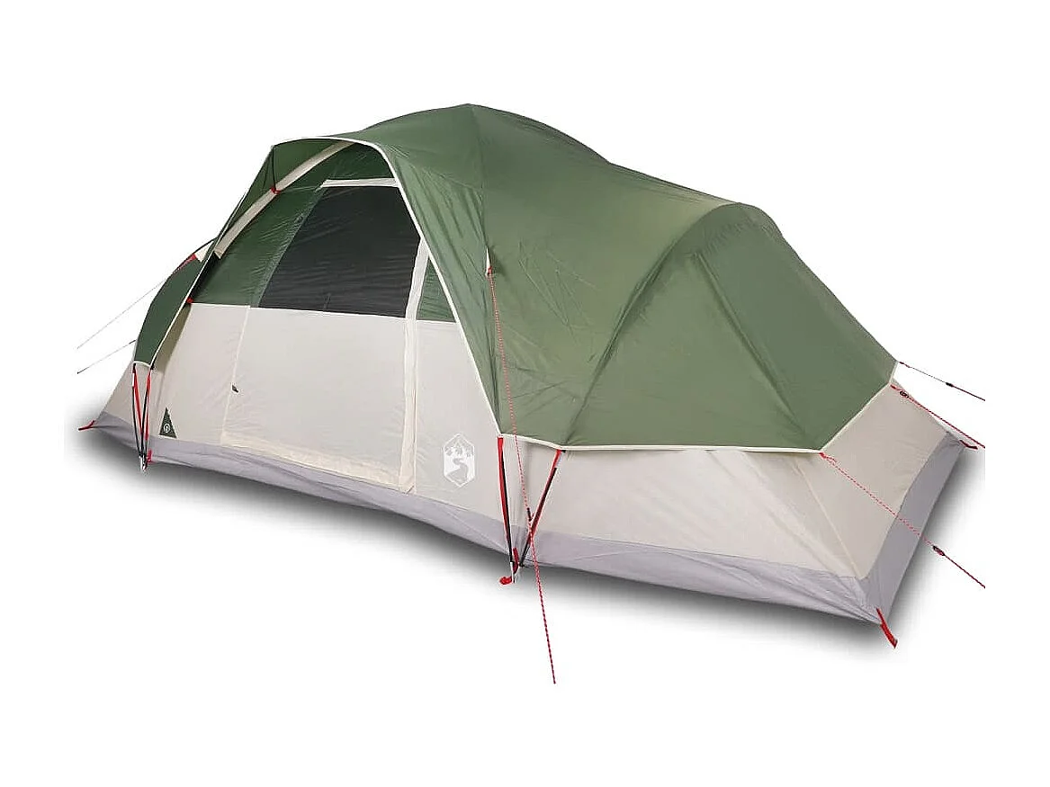 Tonnelle -Tente familiale à dôme 9 personnes vert imperméable FR414239