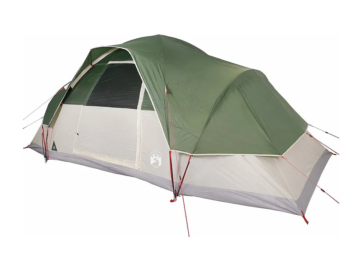 Tonnelle -Tente familiale à dôme 9 personnes vert imperméable FR414239