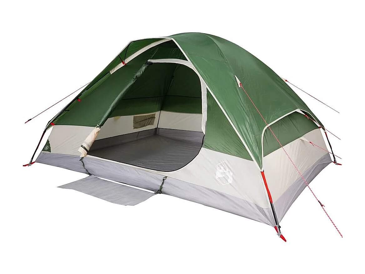 Tonnelle -Tente familiale à dôme 6 personnes vert imperméable FR612727