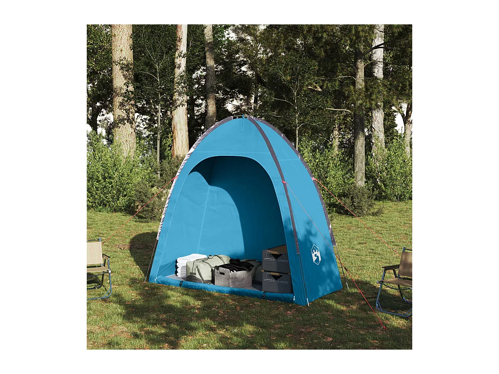 Tonnelle -Tente de réception bleu imperméable FR579027