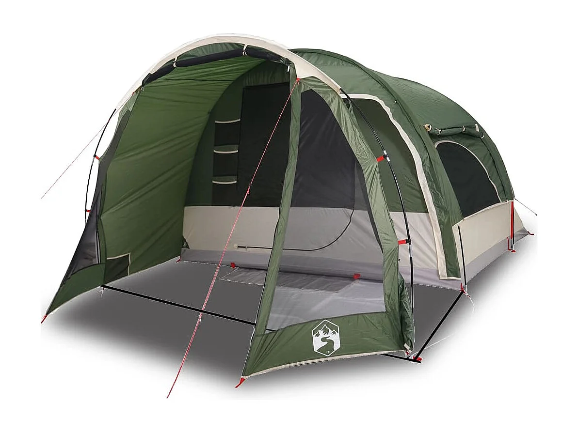 Tonnelle -Tente familiale 6 personnes vert imperméable FR618015