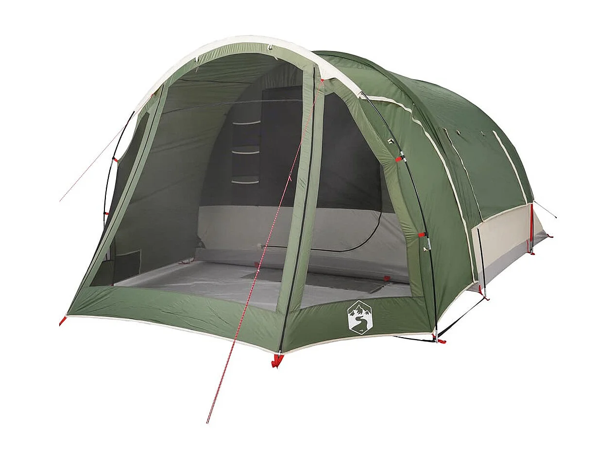 Tonnelle -Tente familiale 6 personnes vert imperméable FR618015