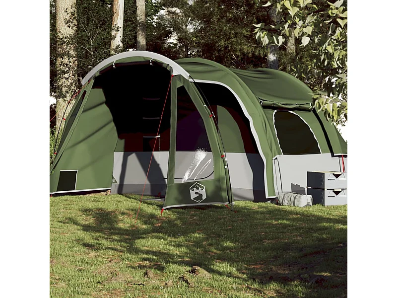 Tonnelle -Tente familiale 6 personnes vert imperméable FR618015
