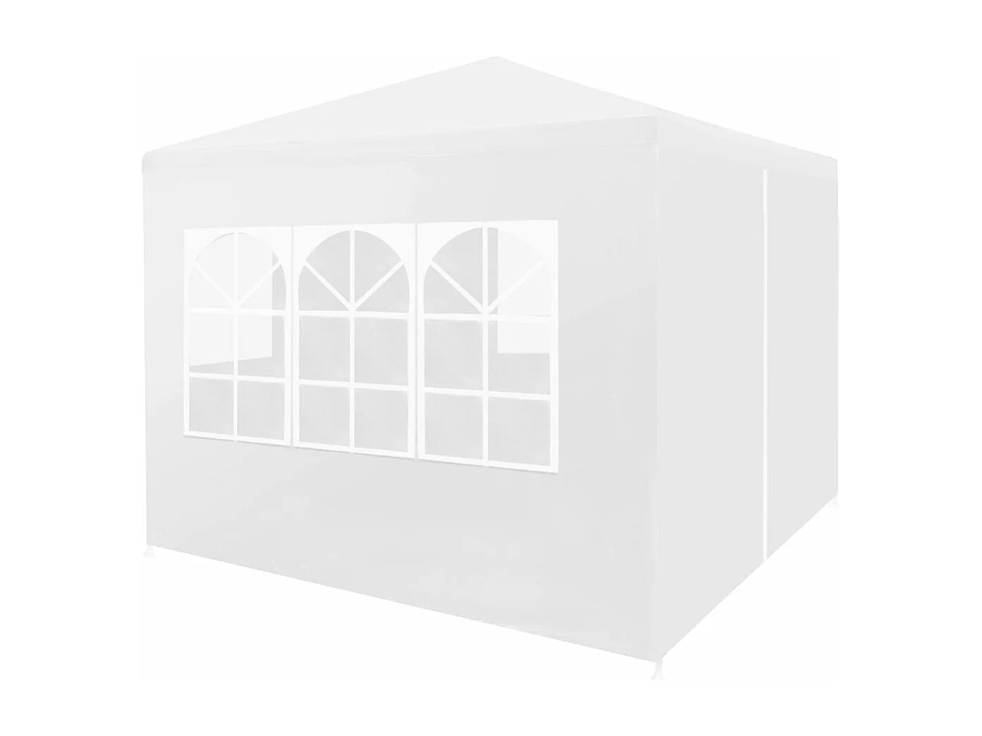 Tonnelle -Tente de réception 3 x 3 m Blanc FR414518