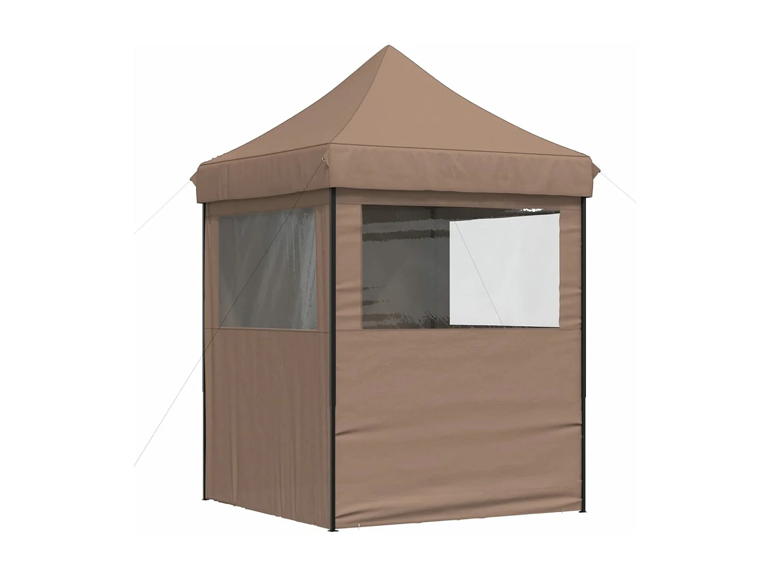 Tonnelle -Tente de réception pliable escamotable avec 4 parois latérales FR800883