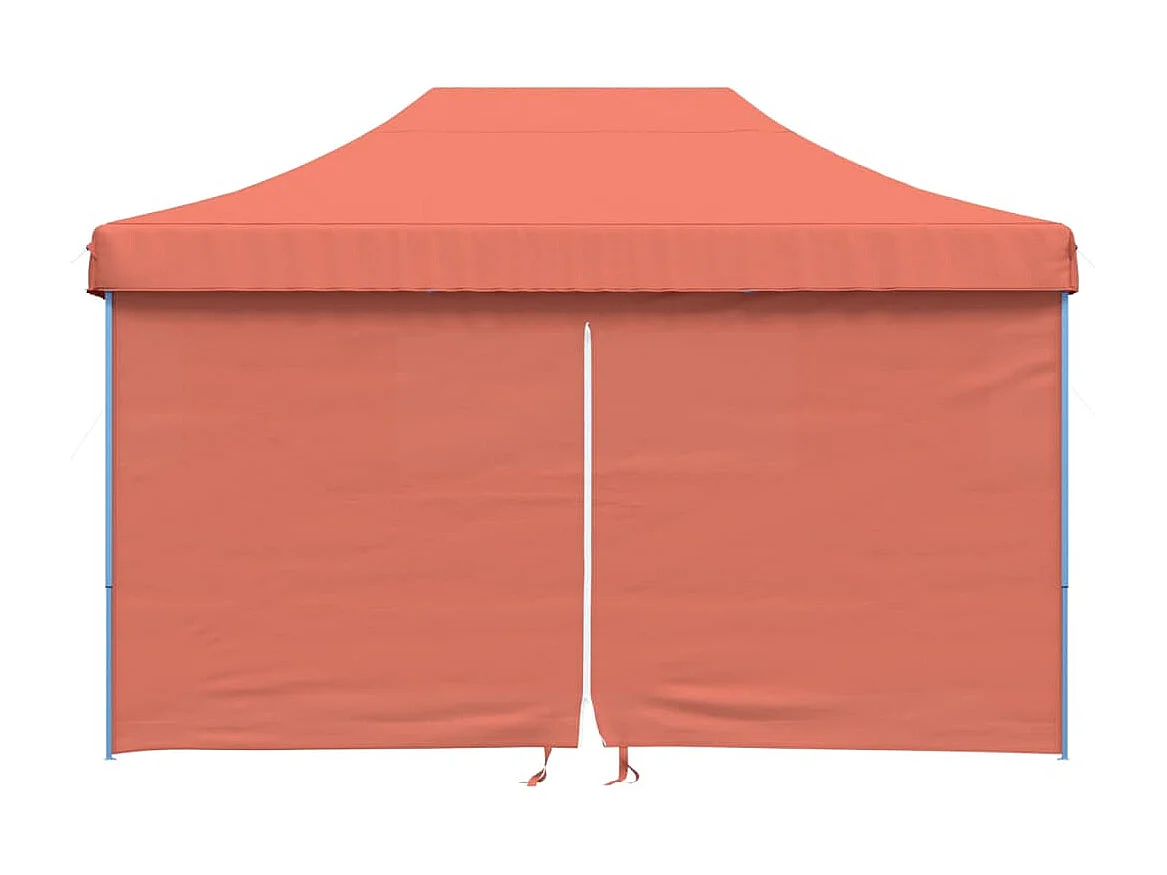 Tonnelle -Tente de réception pliable escamotable avec 4 parois latérales FR596829