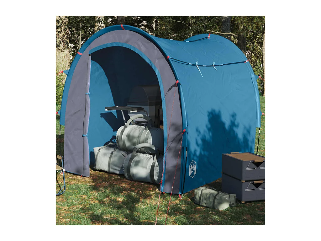 Tonnelle -Tente de réception bleu imperméable FR812001
