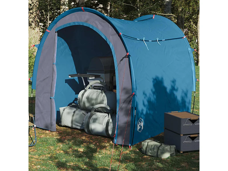 Tonnelle -Tente de réception bleu imperméable FR812001