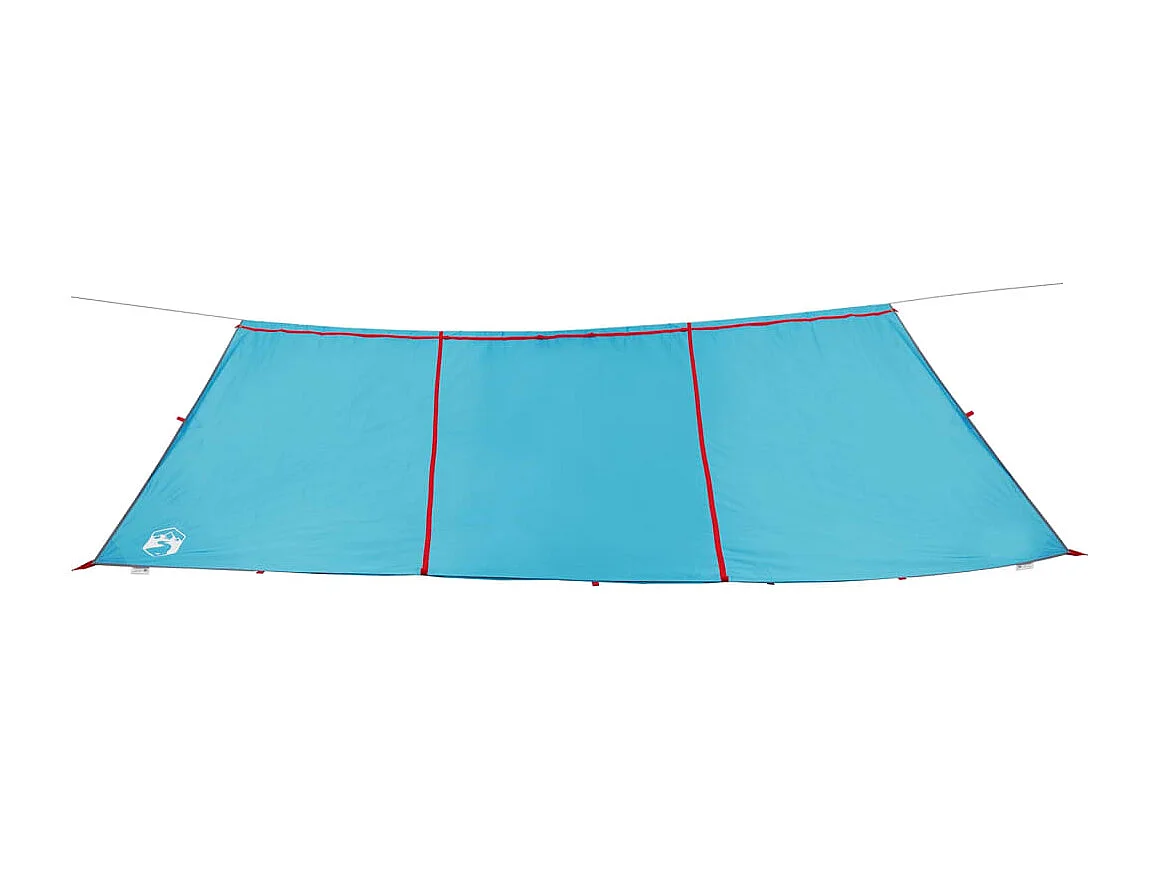 Lona de campismo 420x440 cm impermeável azul PT285293