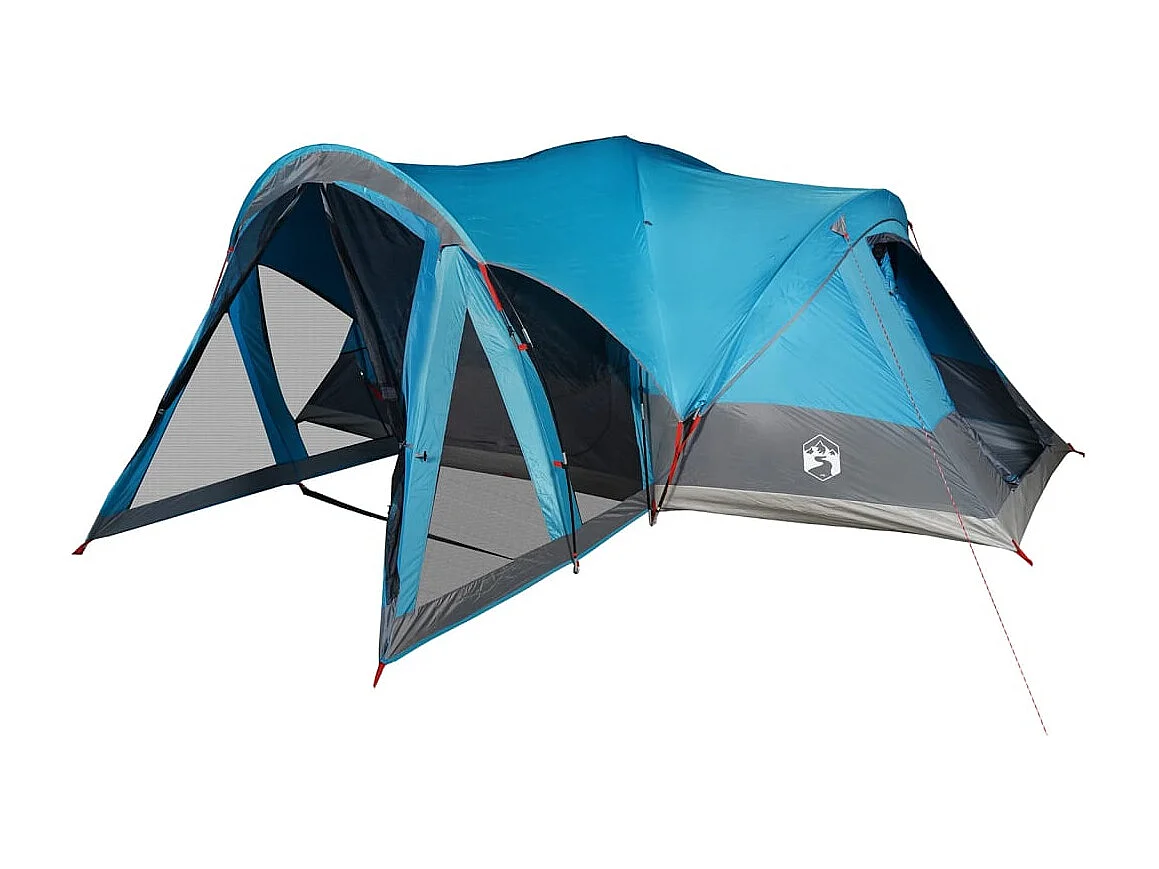 Tenda familiar tipi para 8 pessoas impermeável azul PT492276