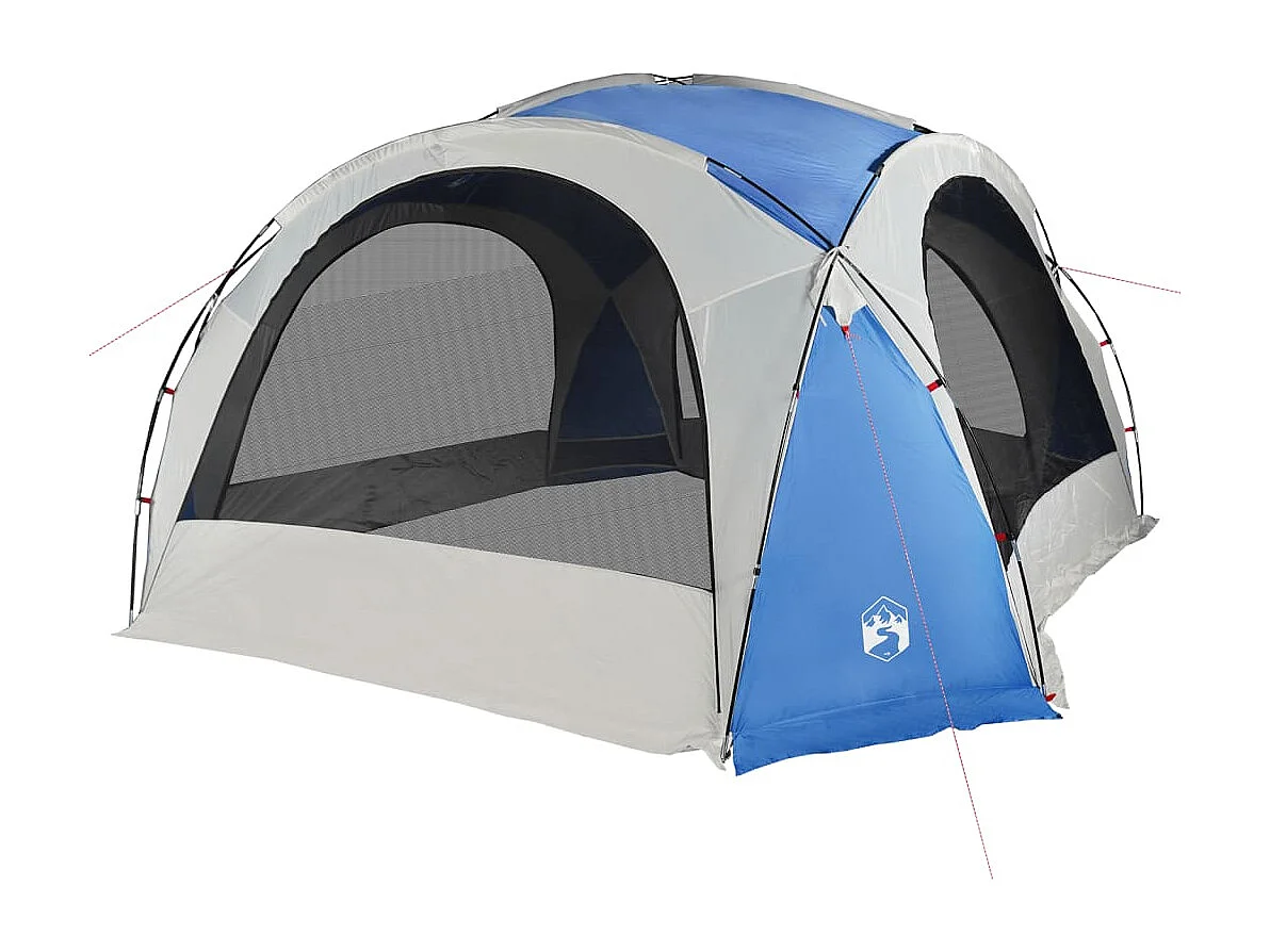 Tonnelle -Tente de réception bleu imperméable FR123380