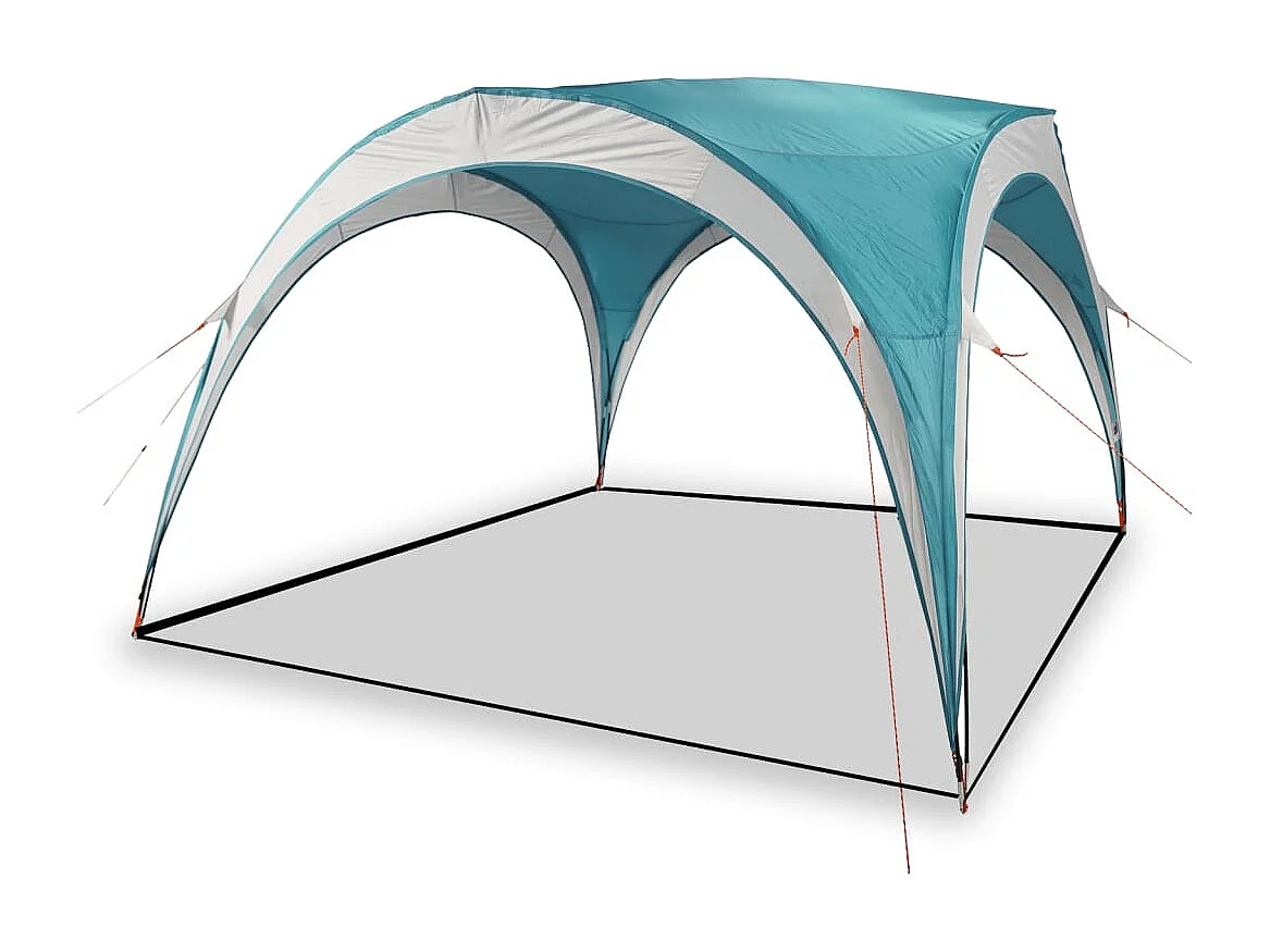 Tienda de fiesta impermeable verde ES612992