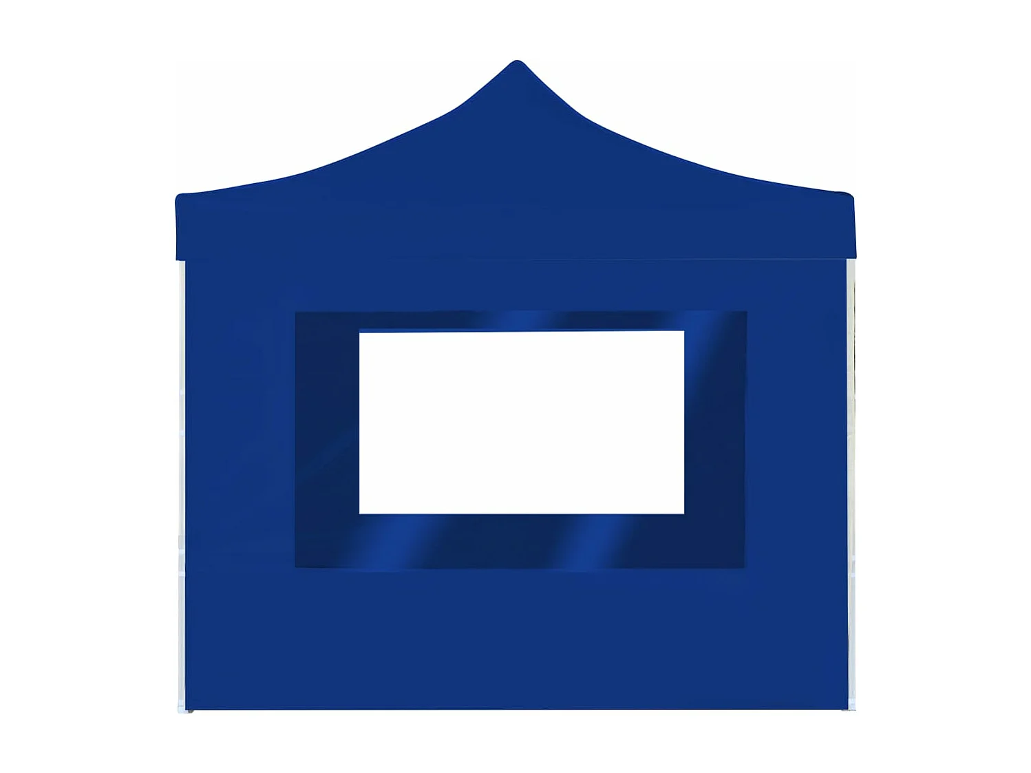 Tenda dobrável profissional com paredes alumínio 2x2 m azul PT834807